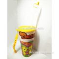 wholesale 32oz plastic drink cup with straw